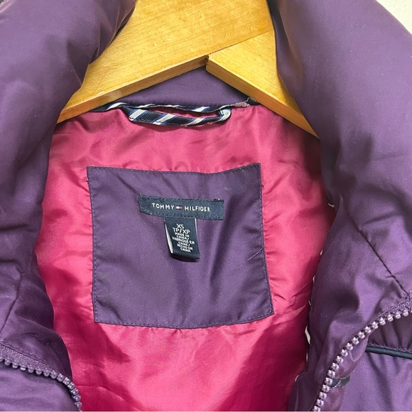 •EUC• Purple Funnel Neck Puffer Vest by Tommy Hilfiger - Picture 7 of 10